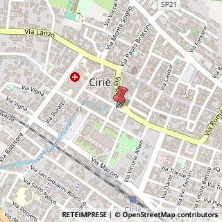 Mappa Via Matteo Pescatore, 11, 10073 Ciriè, Torino (Piemonte)