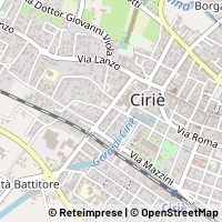 Karte Ciriè