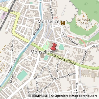 Mappa Largo Carpanedo, 1/A, 35043 Monselice, Padova (Veneto)