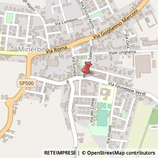 Mappa Via G. Verdi, 82, 37046 Minerbe, Verona (Veneto)
