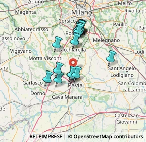 Mappa 27010 Borgarello PV, Italia (11.3985)