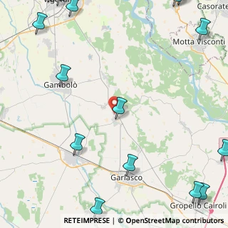 Mappa Via Duemila, 27020 Borgo San Siro PV, Italia (8.0055)
