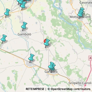Mappa Via Duemila, 27020 Borgo San Siro PV, Italia (7.6895)