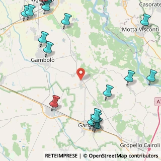 Mappa Via Duemila, 27020 Borgo San Siro PV, Italia (6.6305)