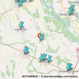 Mappa Via Duemila, 27020 Borgo San Siro PV, Italia (7.391)