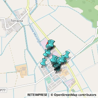 Mappa Via Duemila, 27020 Borgo San Siro PV, Italia (0.3508)