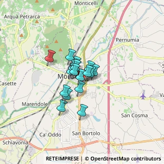 Mappa Via Tassello, 35043 Monselice PD, Italia (0.91278)