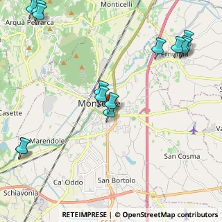 Mappa Via Tassello, 35043 Monselice PD, Italia (2.84071)