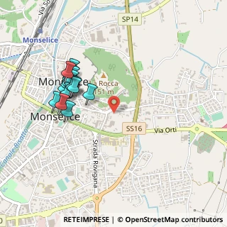 Mappa Via Tassello, 35043 Monselice PD, Italia (0.482)