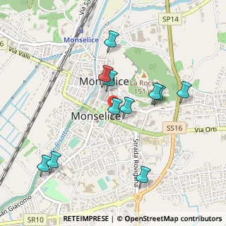 Mappa Via Carpanedo, 35043 Monselice PD, Italia (0.47182)