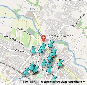 Mappa Via Corio, 10073 Ciriè TO, Italia (0.572)