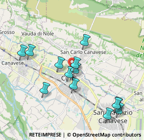 Mappa Via Corio, 10073 Ciriè TO, Italia (1.96462)