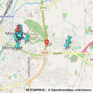 Mappa Via Marconi G., 35043 Monselice PD, Italia (0.673)