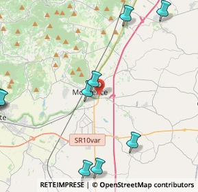 Mappa Via Marconi G., 35043 Monselice PD, Italia (6.395)