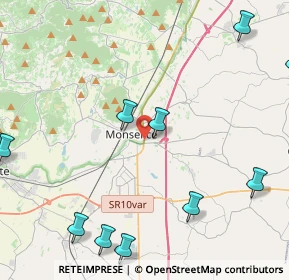 Mappa Via Marconi G., 35043 Monselice PD, Italia (6.56077)