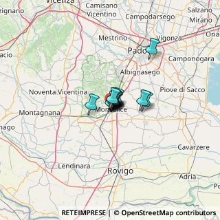 Mappa Via Squero, 35043 Monselice PD, Italia (3.93923)