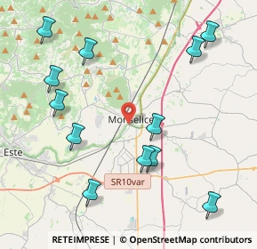 Mappa Via Squero, 35043 Monselice PD, Italia (4.82833)