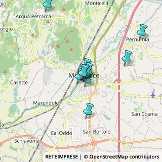 Mappa Via Felice Cavallotti, 35043 Monselice PD, Italia (1.25818)