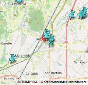 Mappa Via Squero, 35043 Monselice PD, Italia (2.84714)