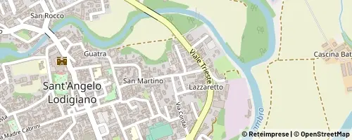 Mappa Sant'Angelo Lodigiano