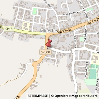 Mappa Via G. Verdi, 4, 37046 Minerbe, Verona (Veneto)