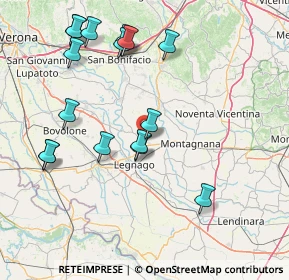 Mappa Via Salerno, 37046 Minerbe VR, Italia (17.10438)