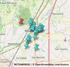Mappa Via Carboni Matteo, 35043 Monselice PD, Italia (0.86778)