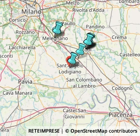 Mappa Piazza della Libertà, 26866 Sant'Angelo Lodigiano LO, Italia (9.84077)