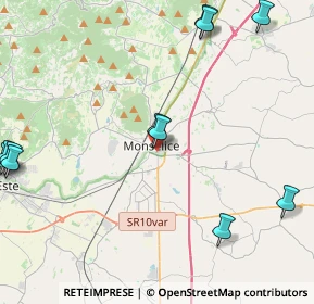 Mappa Via M. Carboni, 35043 Monselice PD, Italia (5.94667)