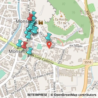 Mappa Via M. Carboni, 35043 Monselice PD, Italia (0.2785)