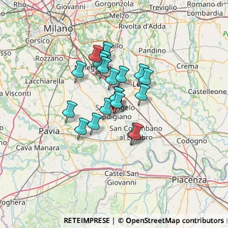 Mappa V.le Trento - SS, 26866 Sant'Angelo Lodigiano LO, Italia (9.7055)