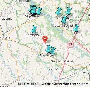 Mappa Via Artigianato, 27020 Borgo San Siro PV, Italia (9.6245)