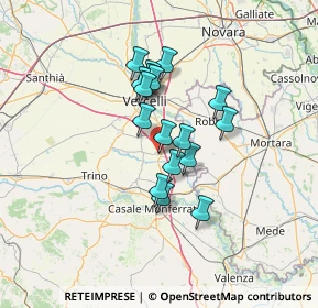 Mappa 13010 Stroppiana VC, Italia (10.00471)