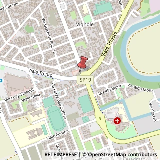 Mappa Via Giuseppe Mazzini, 106, 26866 Sant'Angelo Lodigiano, Lodi (Lombardia)