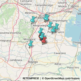 Mappa Via Arrigo Boito, 35026 Conselve PD, Italia (7.46)