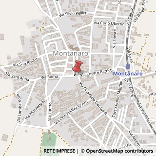 Mappa Piazza Luigi Massa,  26, 10017 Montanaro, Torino (Piemonte)
