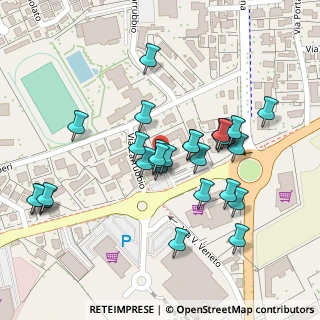 Mappa Via Vittorio Veneto, 35043 Monselice PD, Italia (0.1)