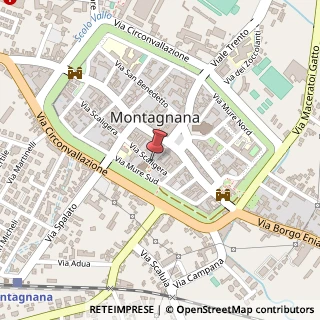 Mappa Via S. Francesco, 13, 35044 Montagnana, Padova (Veneto)