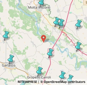 Mappa Via Bereguardo, 27020 Zerbolò PV, Italia (6.862)