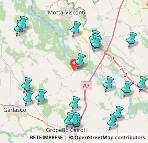 Mappa Via Bereguardo, 27020 Zerbolò PV, Italia (5.2435)