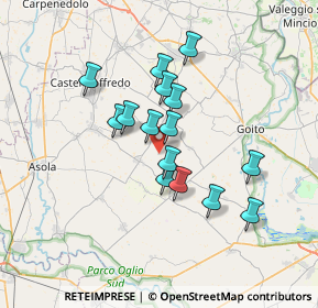 Mappa Via Bissona, 46040 Ceresara MN, Italia (5.62533)