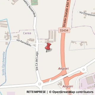 Mappa Via Ramedello,  5, 37053 Cerea, Verona (Veneto)