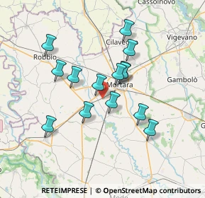 Mappa Localita zermagnone via per olevano, 27030 Castello d'Agogna PV, Italia (6.01643)