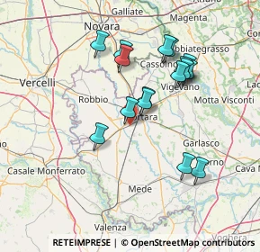 Mappa Localita zermagnone via per olevano, 27030 Castello d'Agogna PV, Italia (13.26563)