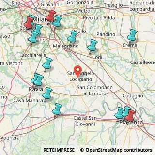 Mappa Largo Volontari Vigili del Fuoco, 26866 Sant'Angelo Lodigiano LO, Italia (23.115882352941)