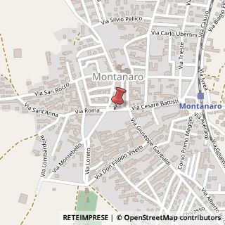 Mappa Piazza Luigi Massa, 9, 10017 Montanaro, Torino (Piemonte)