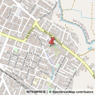 Mappa Via Taneschie, 21, 10073 Ciriè, Torino (Piemonte)