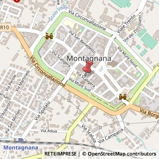 Mappa Via Scaligera, 18, 35044 Montagnana, Padova (Veneto)