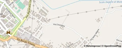 Mappa Montagnana