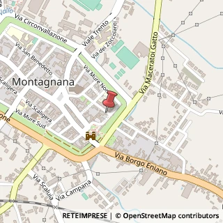 Mappa Via Berga, 16, 35044 Montagnana, Padova (Veneto)